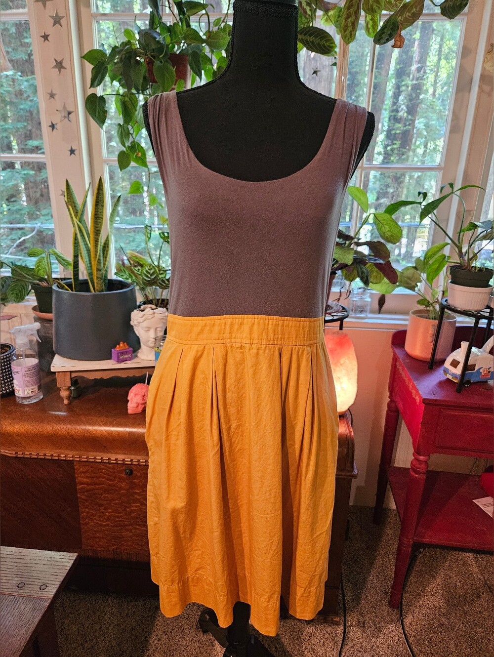 Maeve Anthropologie  Colorblock Dress